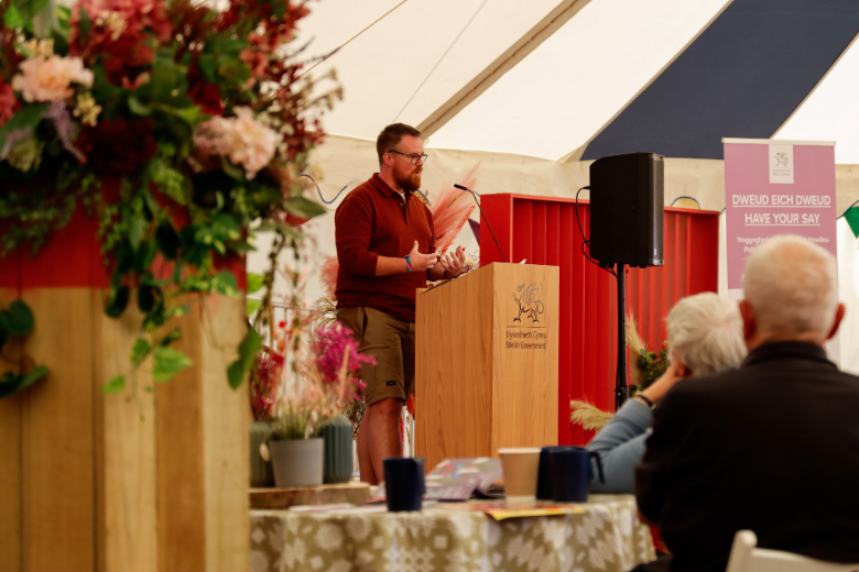Araith Kierion Lloyd yn yr Eisteddfod