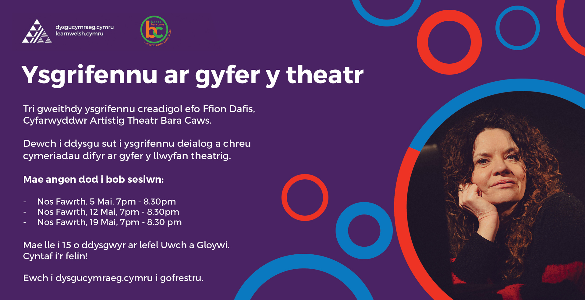 Ysgrifennu ar gyfer y theatr