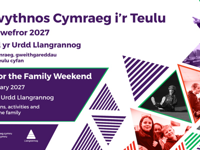 Penwythnos Cymraeg i'r Teulu yn Llangrannog